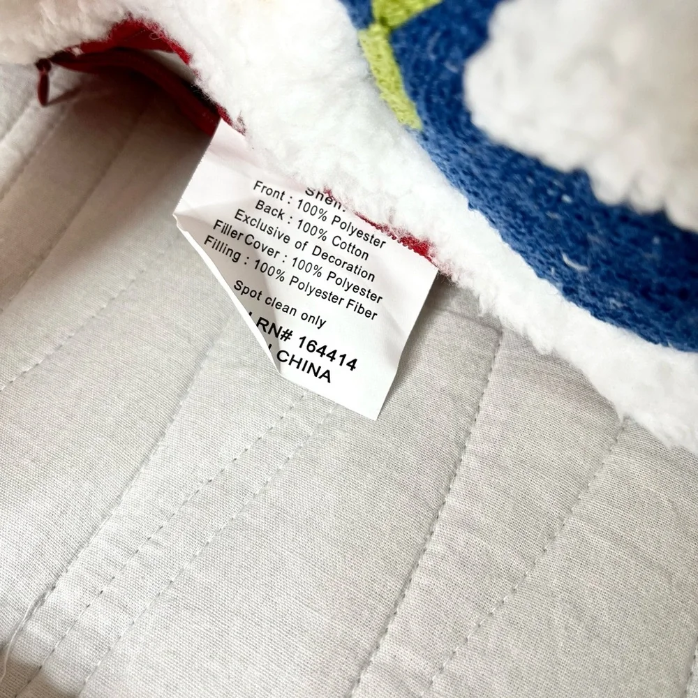 Sherpa Holiday Pillow